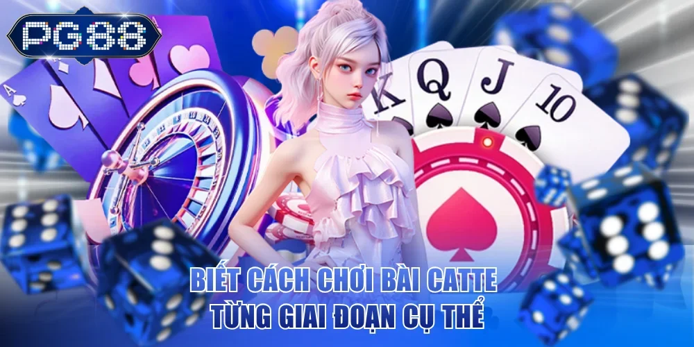 Biết cách chơi bài catte từng giai đoạn cụ thể